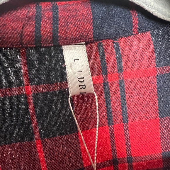 Plaid Handkercheif Hem Dress - Picture 6 of 7